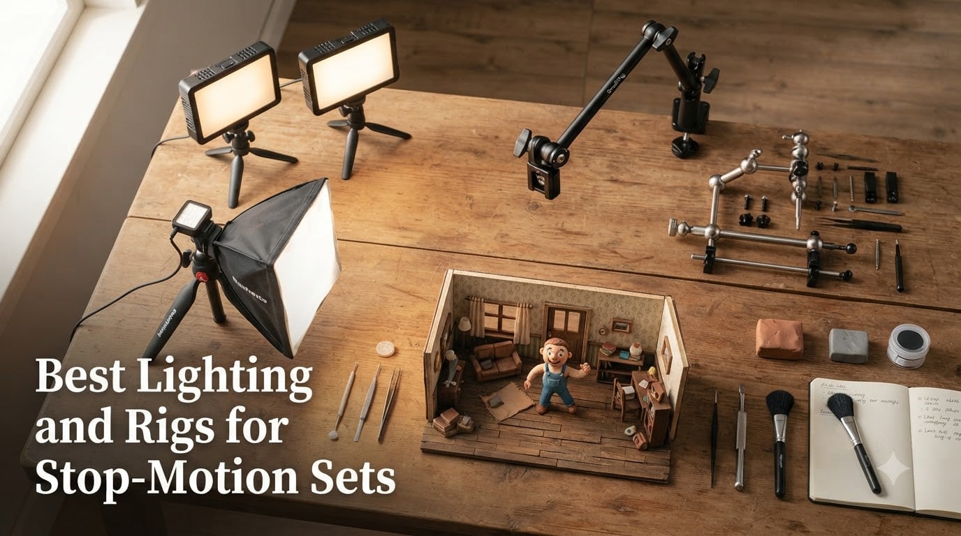 Best Lighting and Rigs for Stop-Motion Sets