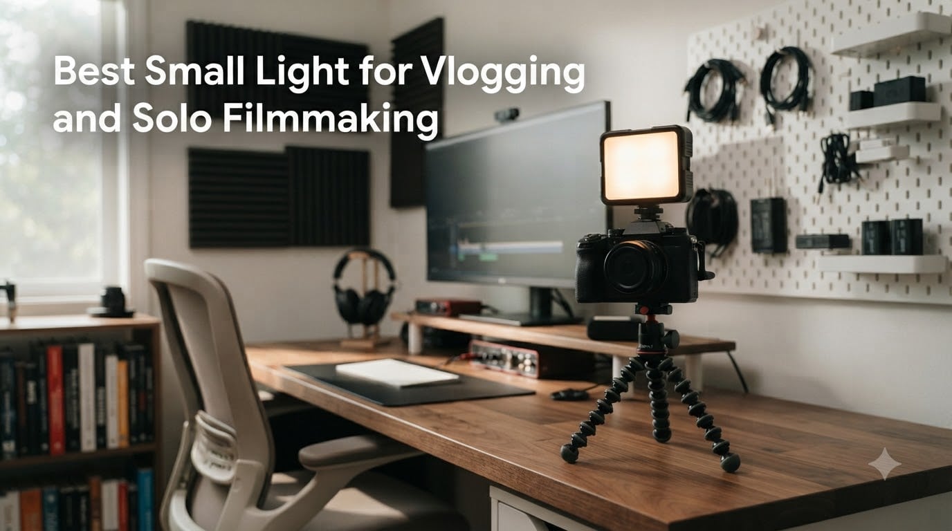 Best Small Light for Vlogging and Solo Filmmaking