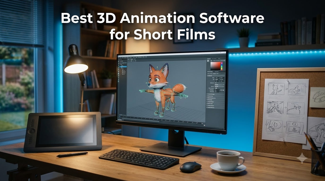 Best 3D Animation Software for Short Films