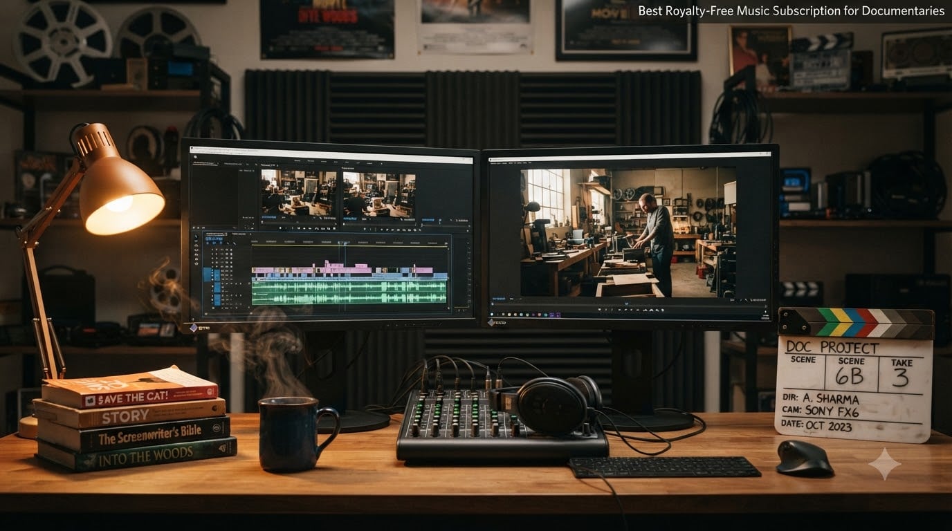 Best Royalty-Free Music Subscription for Documentaries