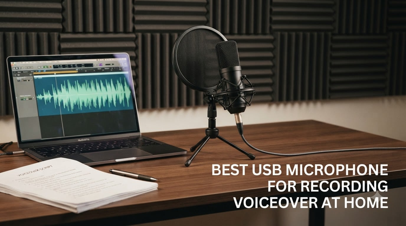 Best USB Microphone for Recording Voiceover at Home