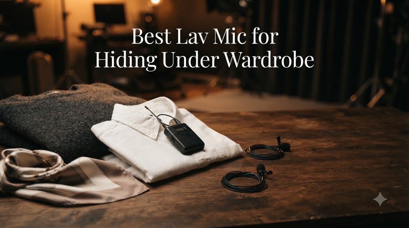 Best Lav Mic for Hiding Under Wardrobe