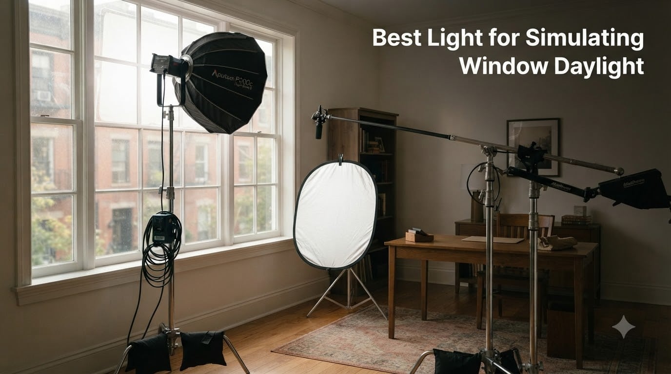 Best Light for Simulating Window Daylight
