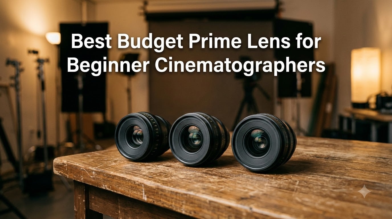 Best Budget Prime Lens for Beginner Cinematographers