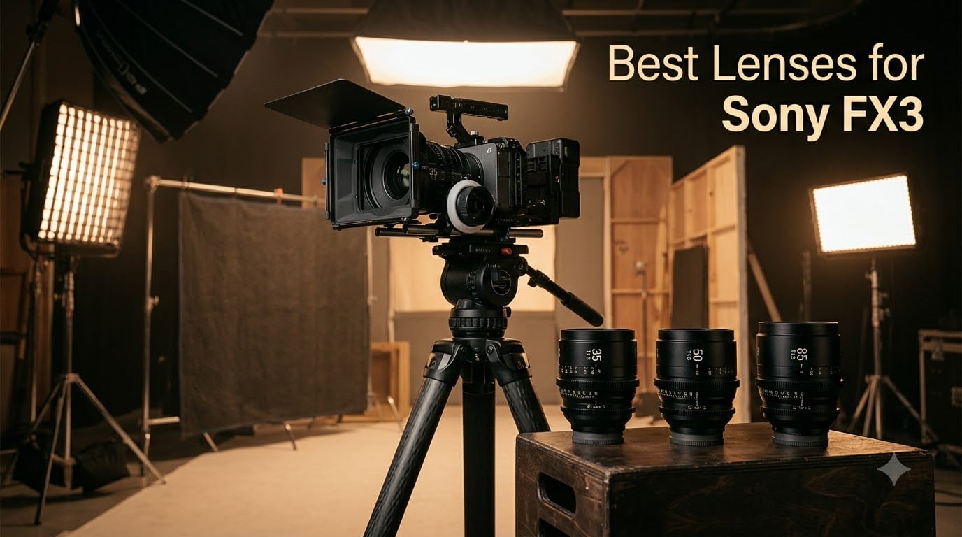 Best Lenses for Sony FX3