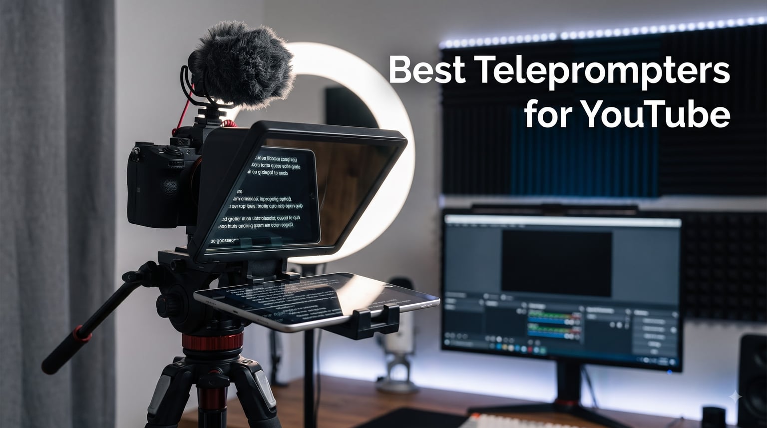 Best Teleprompters for YouTube