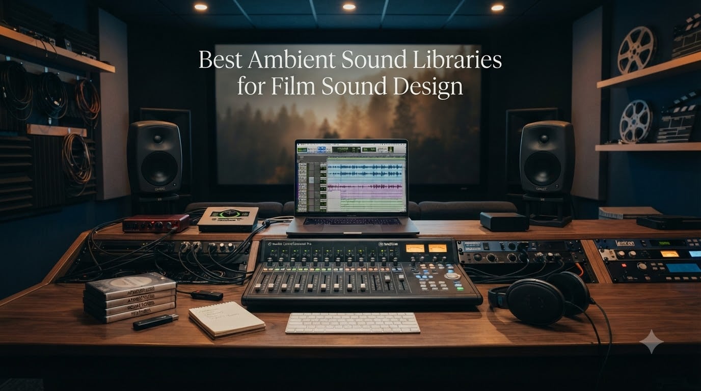 Best Ambient Sound Libraries for Film Sound Design