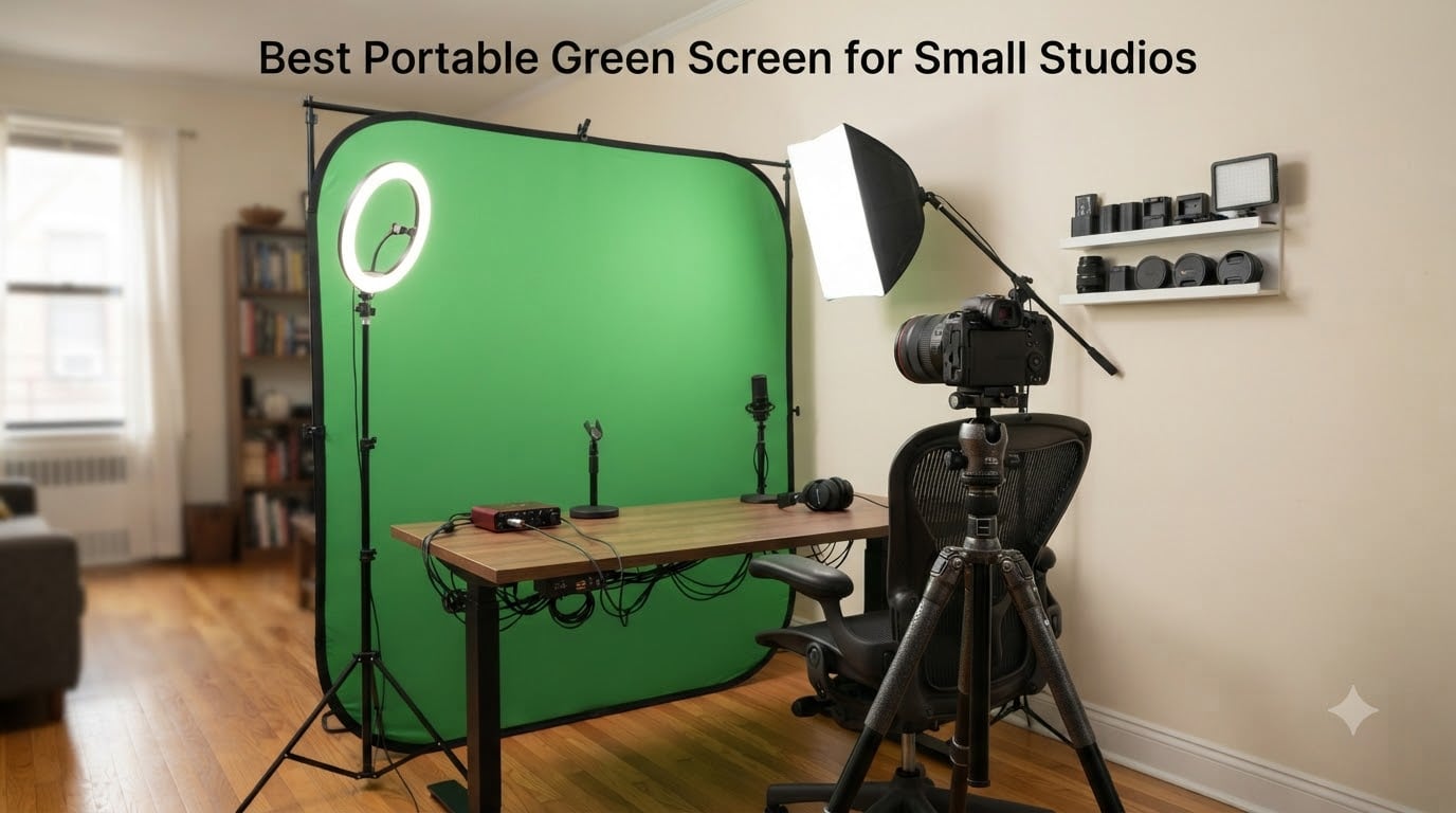 Best Portable Green Screen for Small Studios