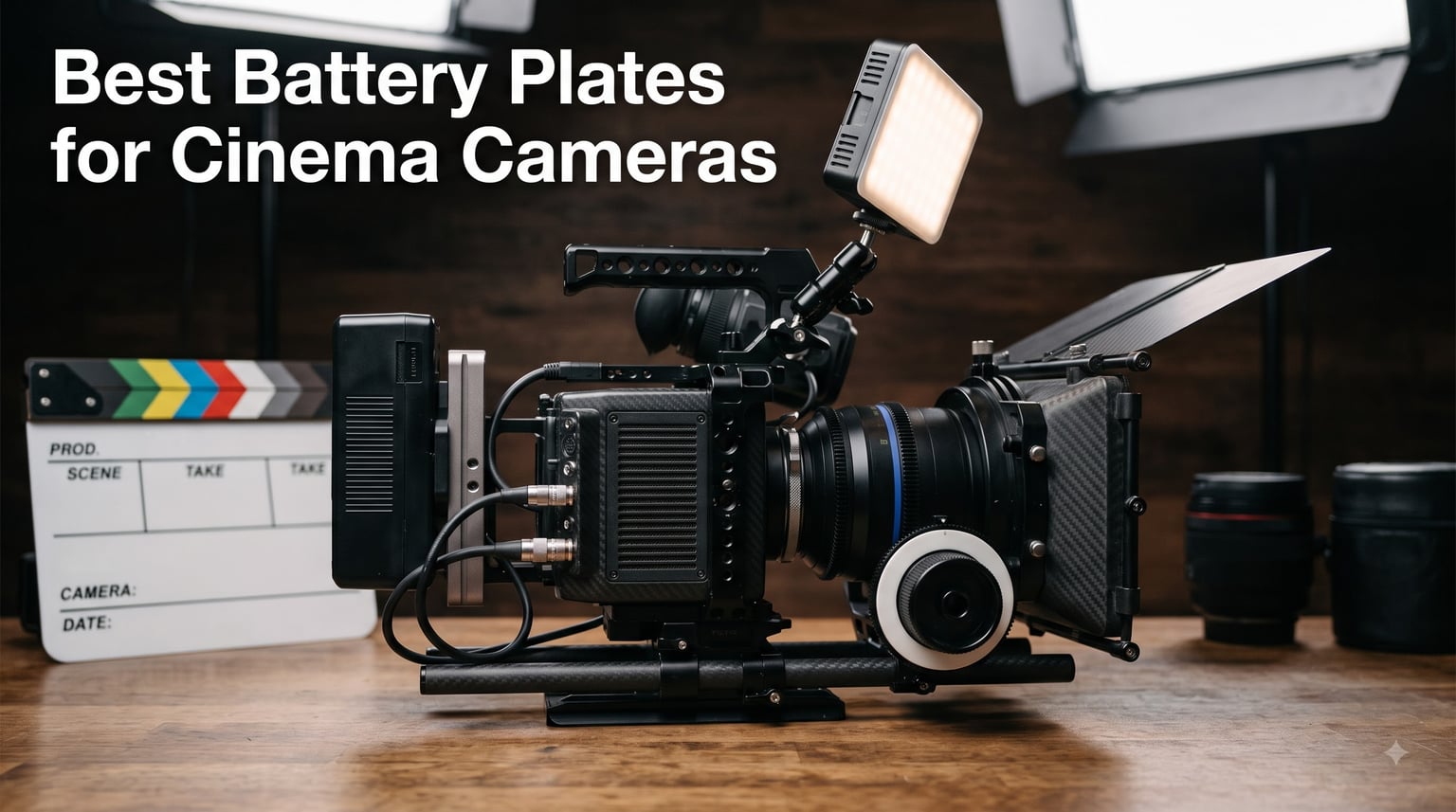 Best Battery Plates for Cinema Cameras