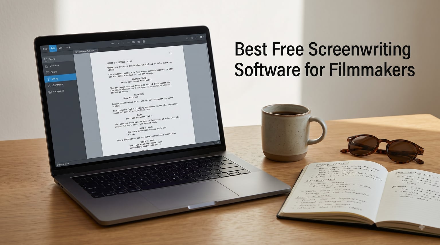 Best Free Screenwriting Software for Filmmakers
