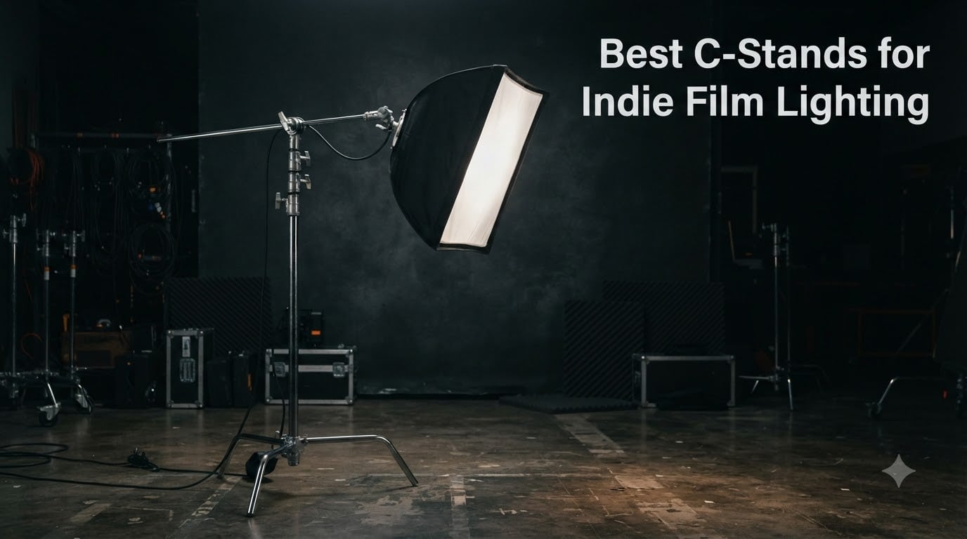 Best C-Stands for Indie Film Lighting