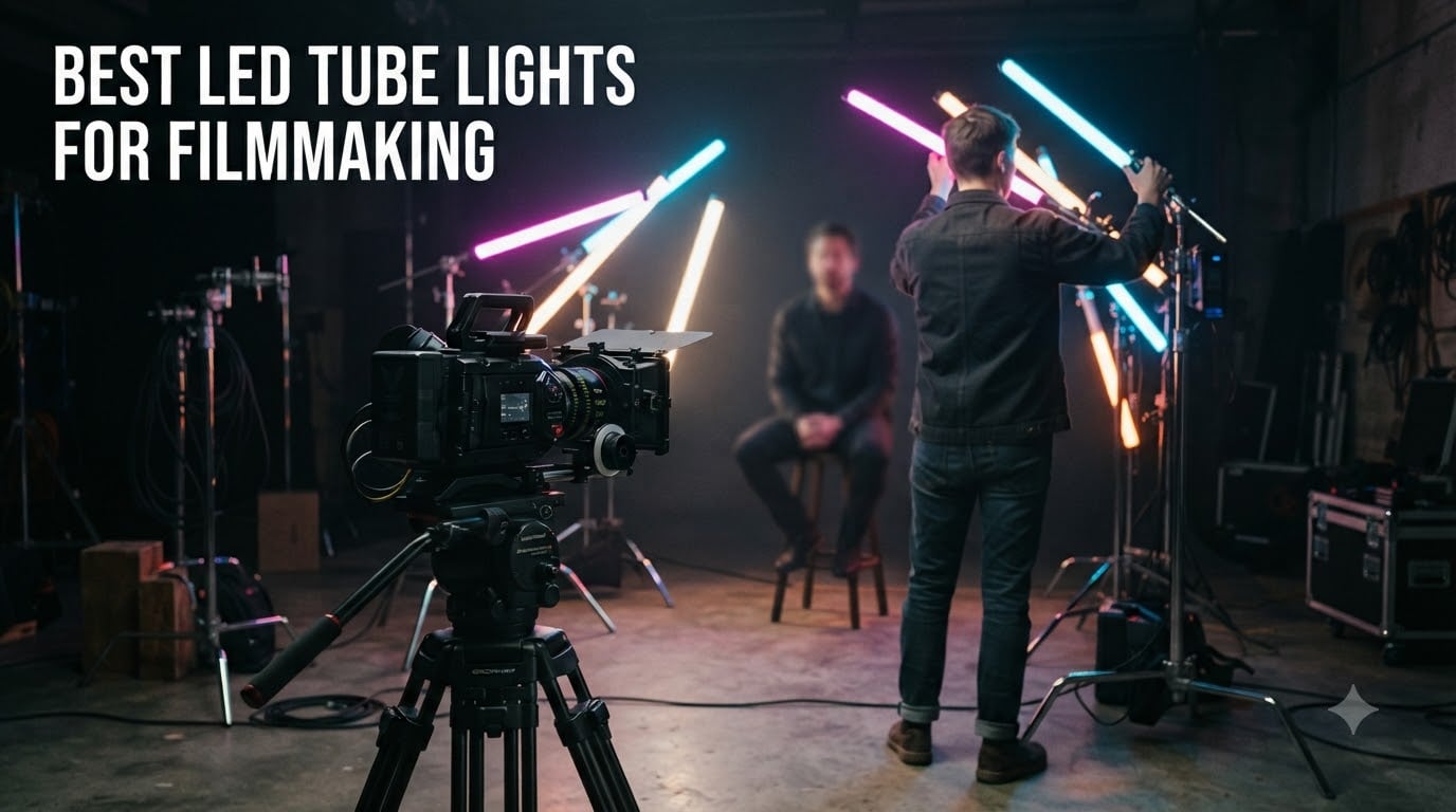 Best LED Tube Lights for Filmmaking
