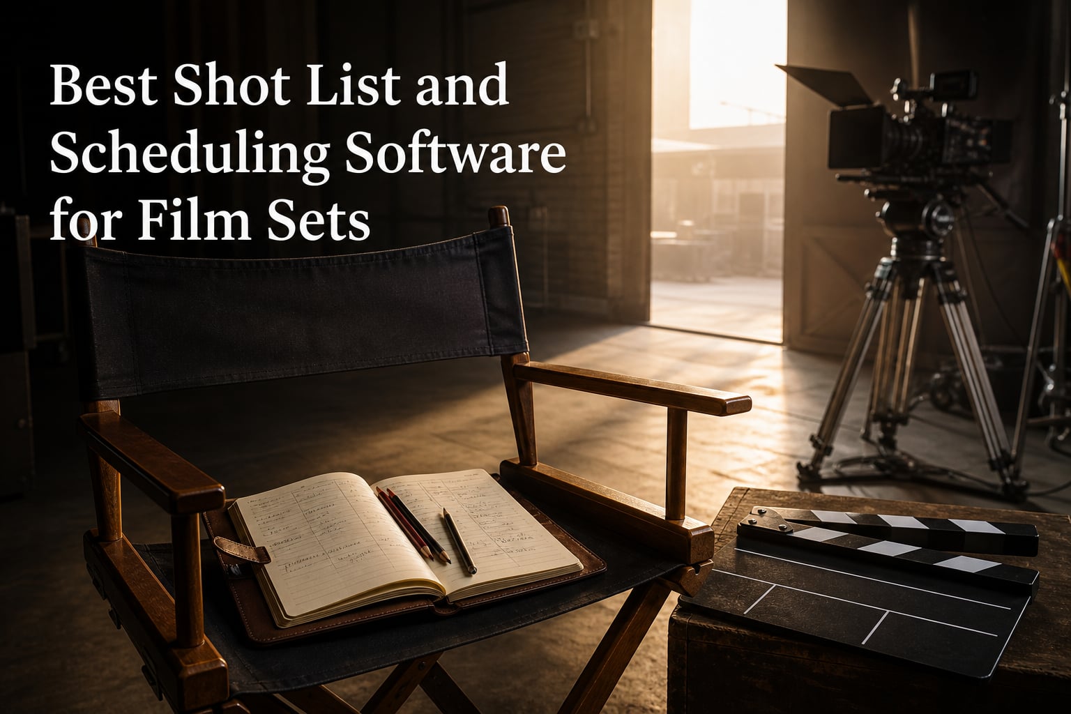 Best Shot List and Scheduling Software for Film Sets