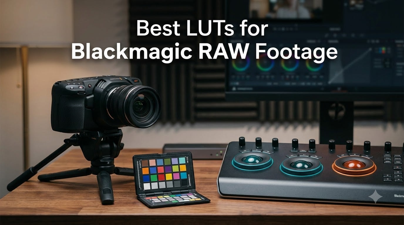 Best LUTs for Blackmagic RAW Footage