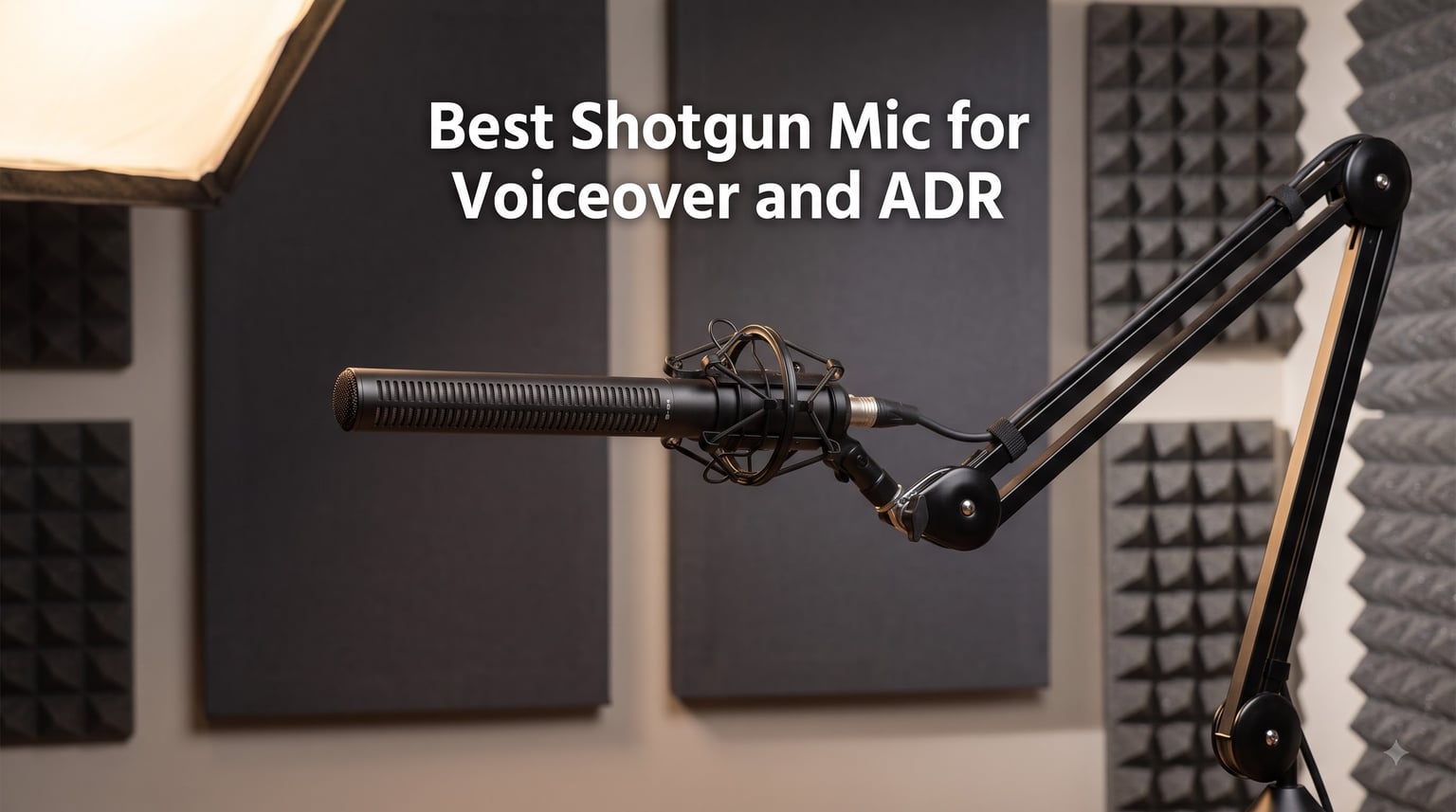Best Shotgun Mic for Voiceover and ADR