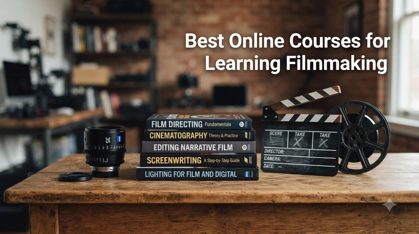 Best Online Courses for Learning Filmmaking