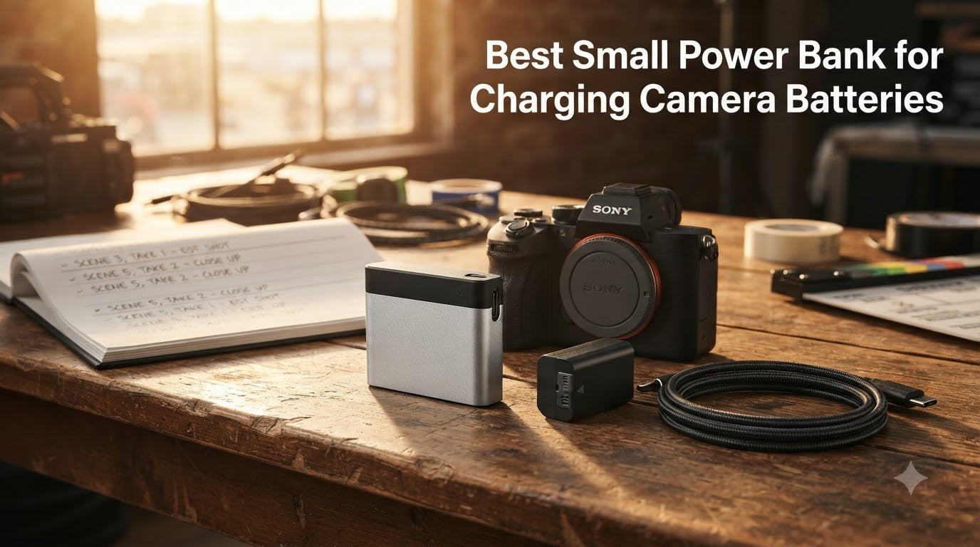 Best Small Power Bank for Charging Camera Batteries