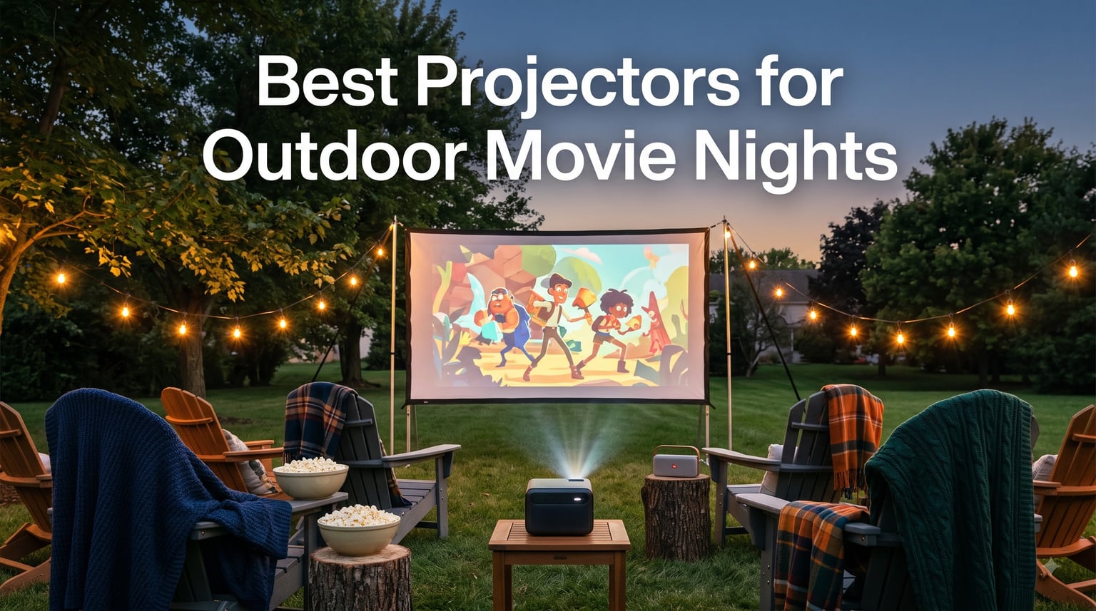 Best Projectors for Outdoor Movie Nights