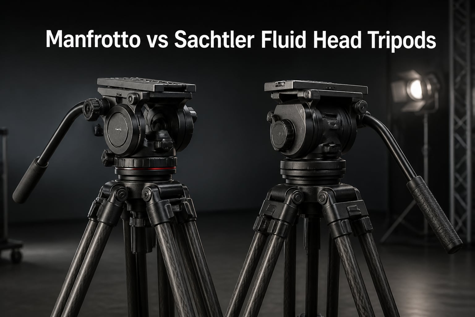 Manfrotto vs Sachtler Fluid Head Tripods