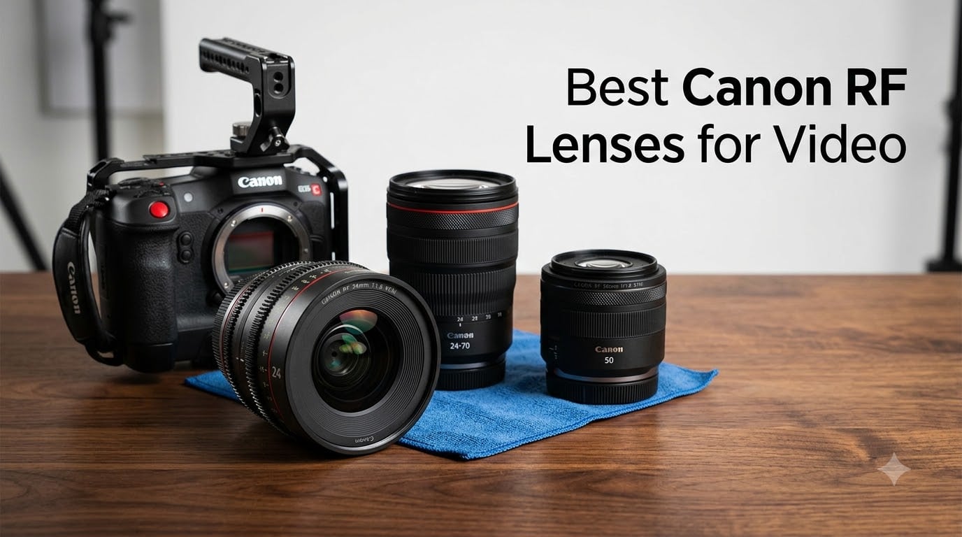 Best Canon RF Lenses for Video