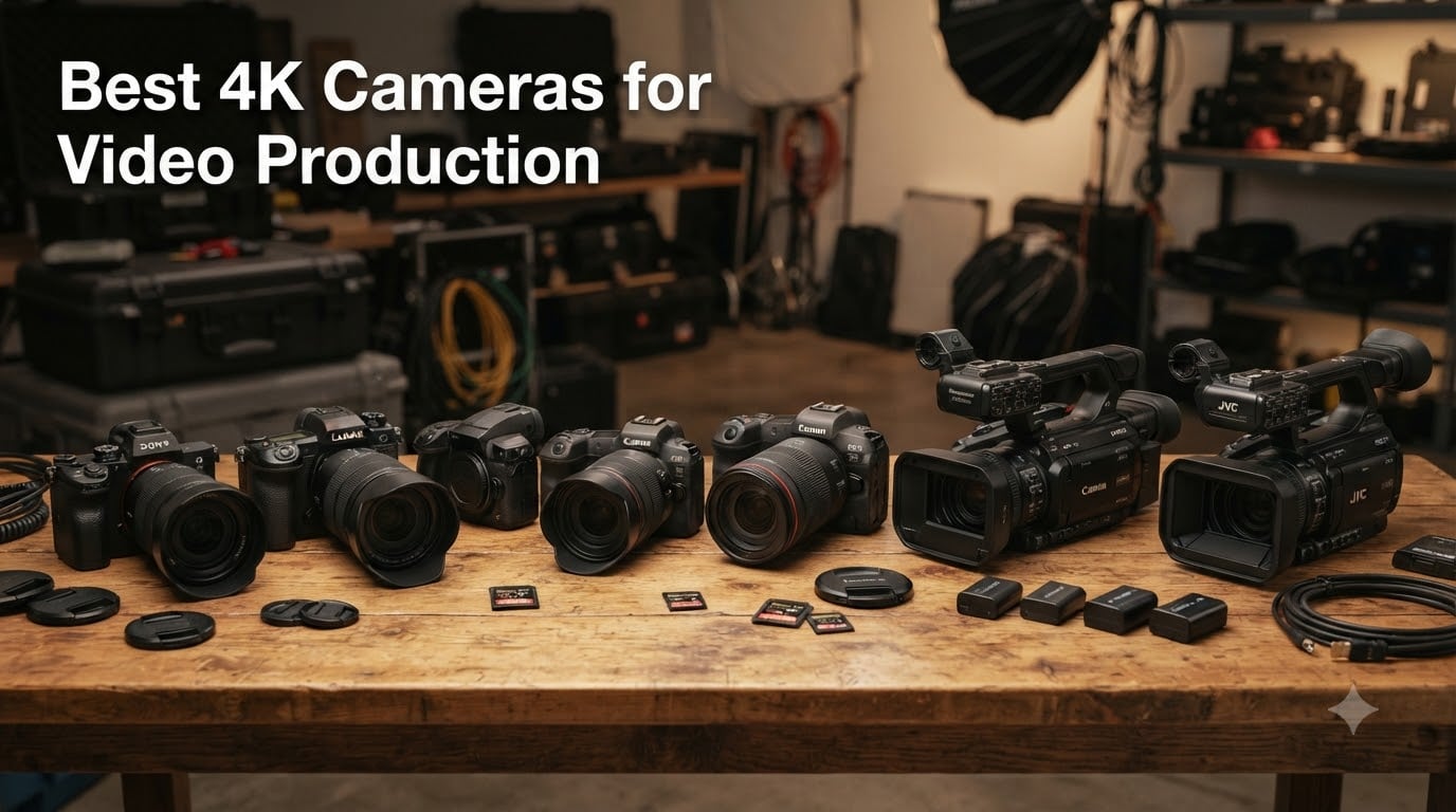 Best 4K Cameras for Video Production