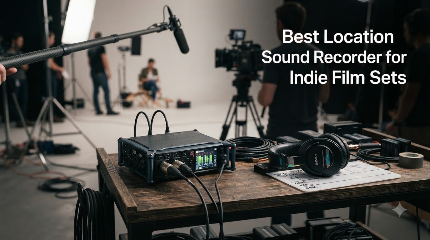Best Location Sound Recorder for Indie Film Sets