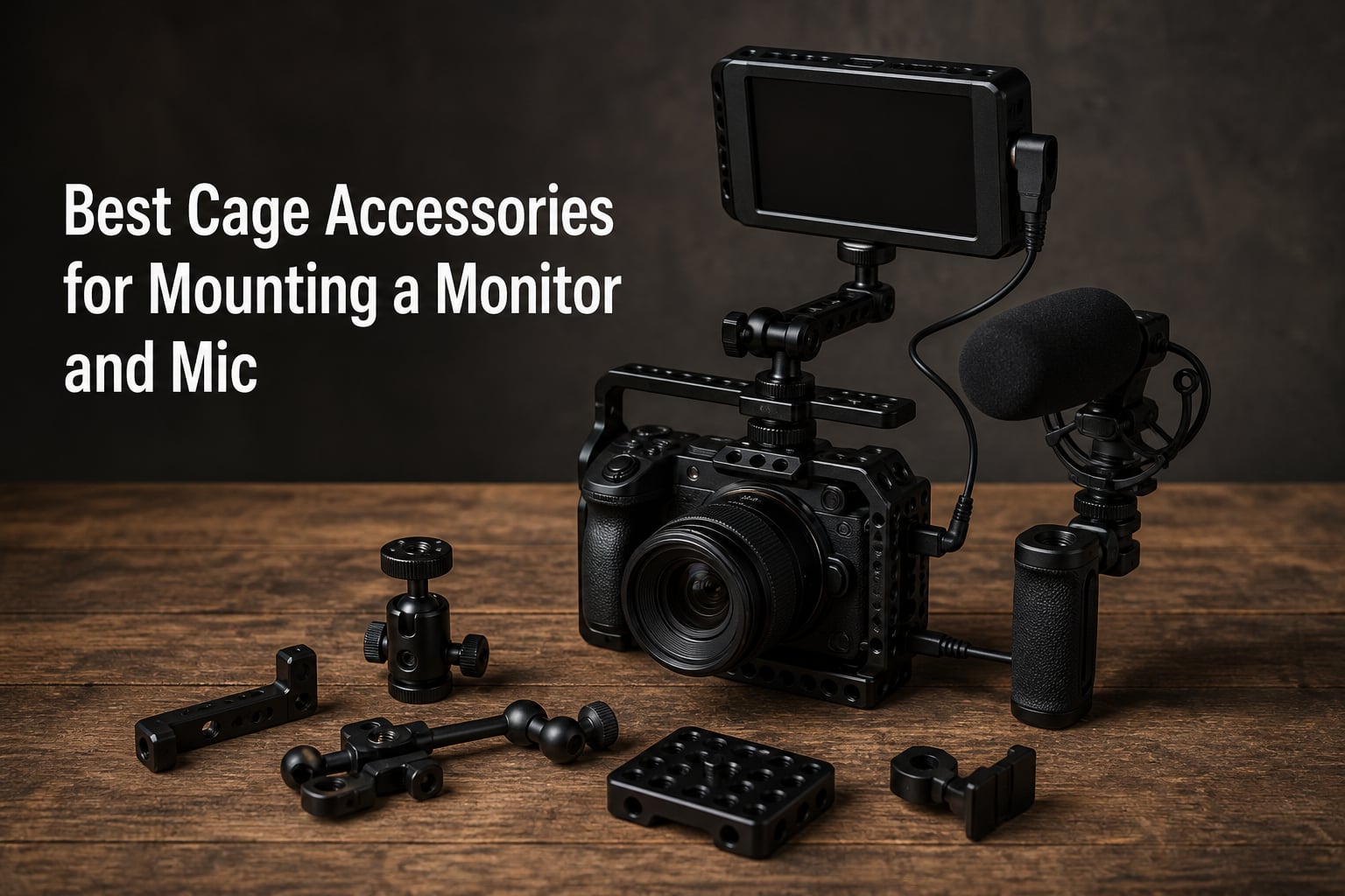 Best Cage Accessories for Mounting a Monitor and Mic
