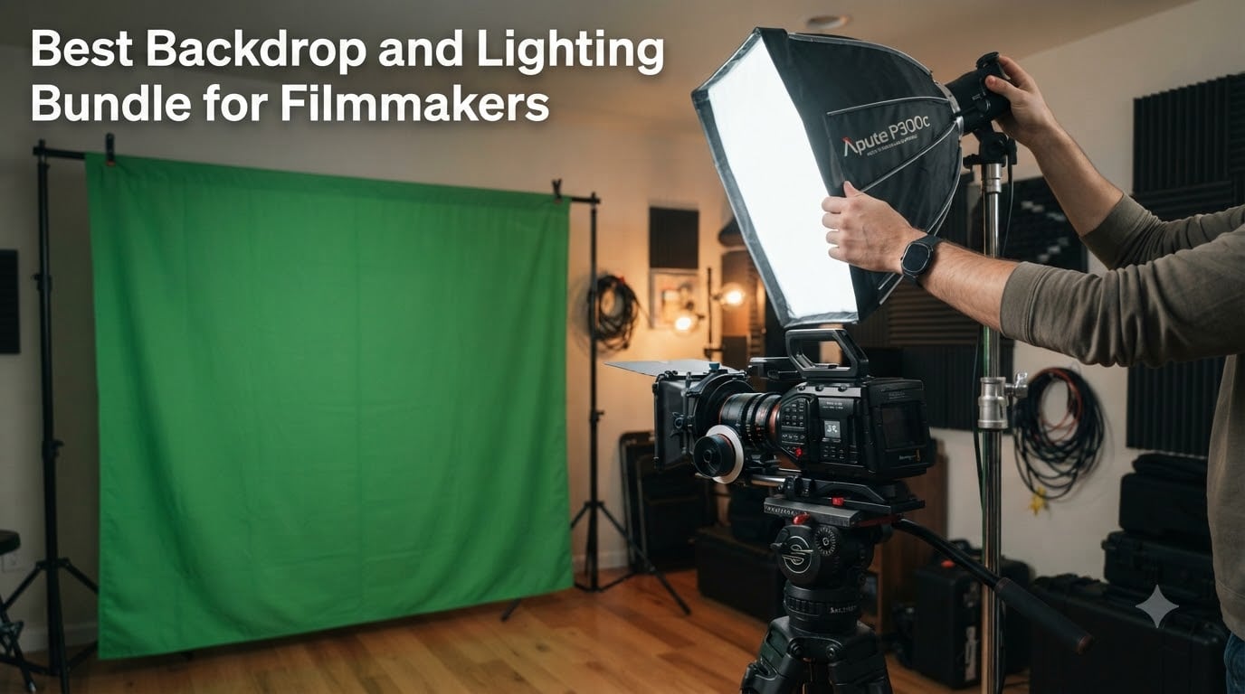 Best Backdrop and Lighting Bundle for Filmmakers