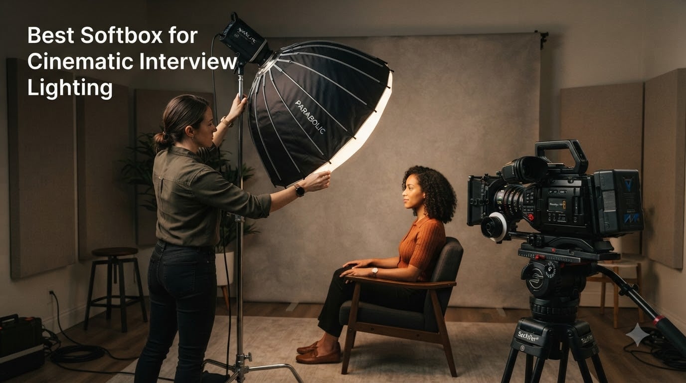 Best Softbox for Cinematic Interview Lighting