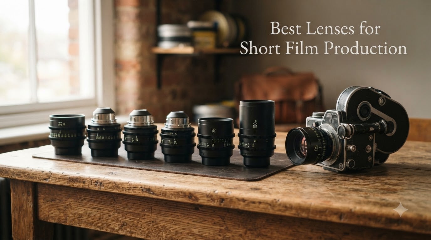 Best Lenses for Short Film Production