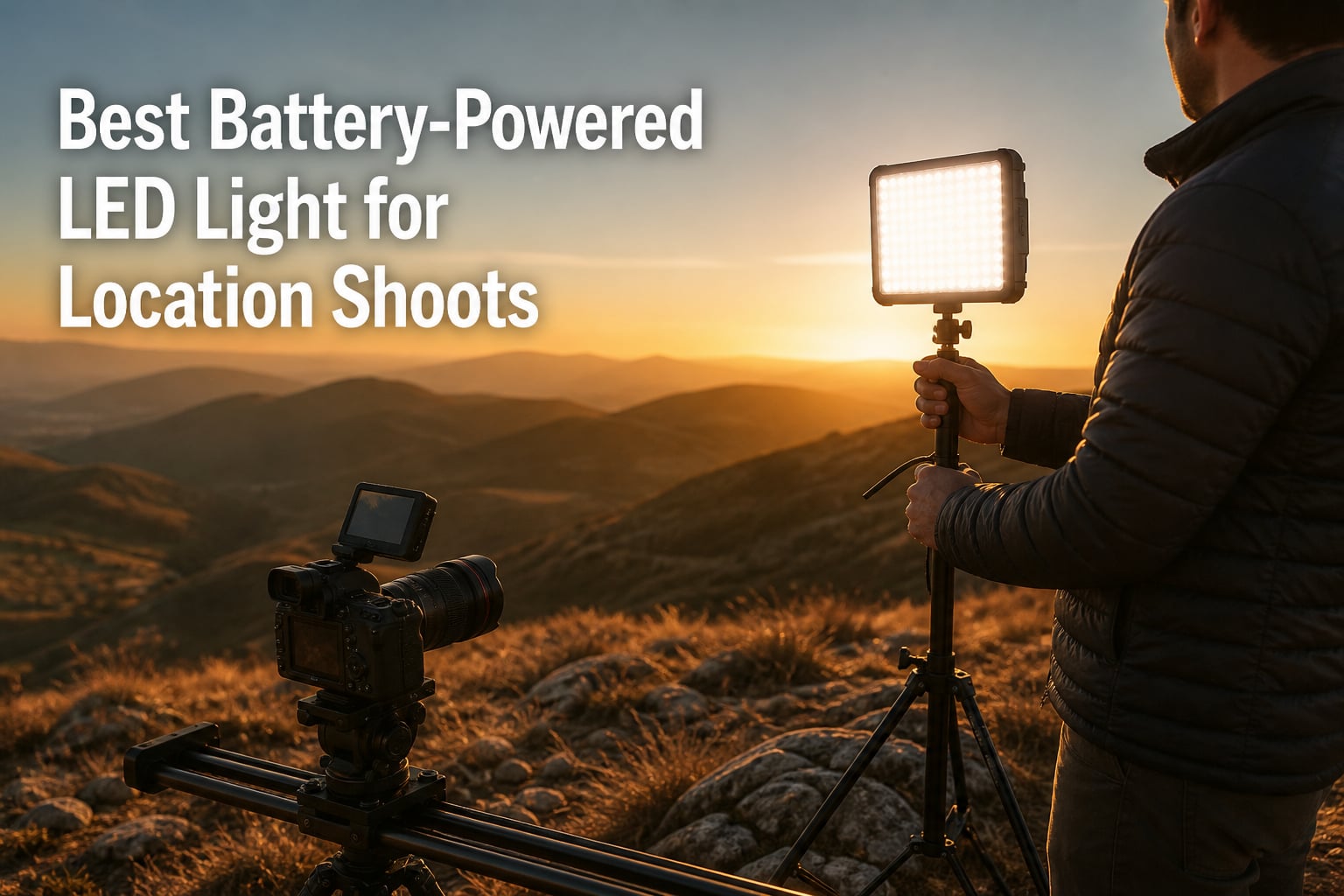 Best Battery-Powered LED Light for Location Shoots