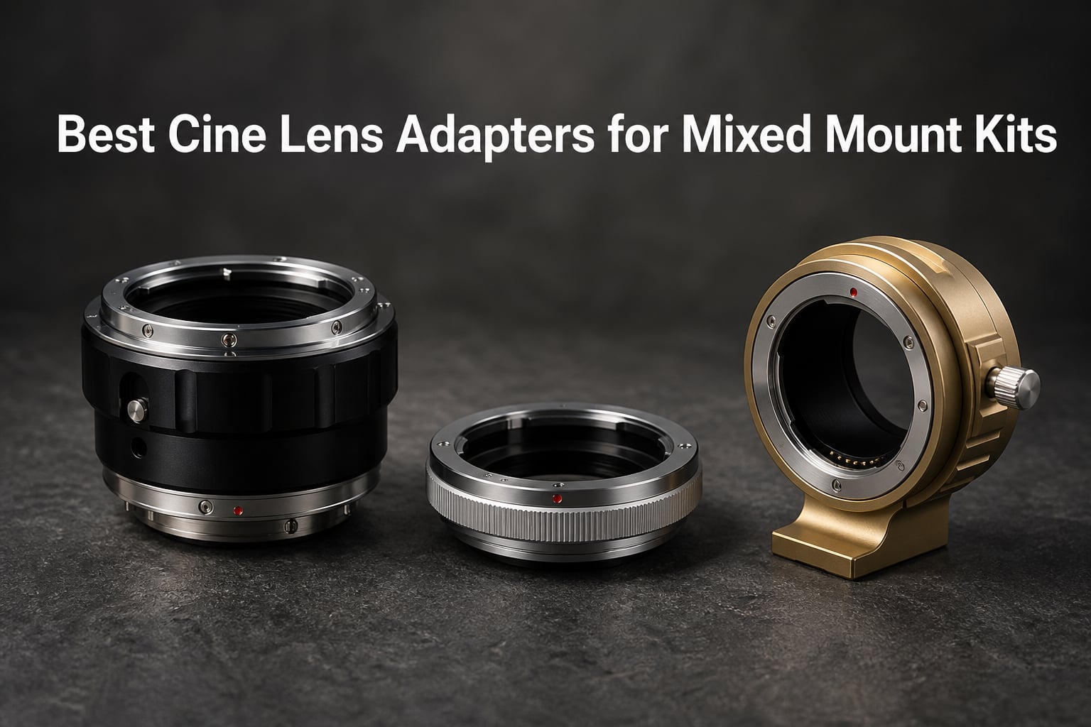 Best Cine Lens Adapters for Mixed Mount Kits