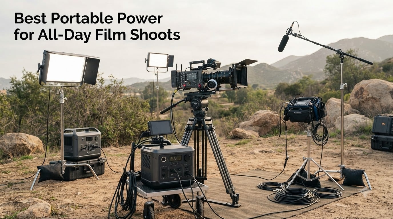 Best Portable Power for All-Day Film Shoots
