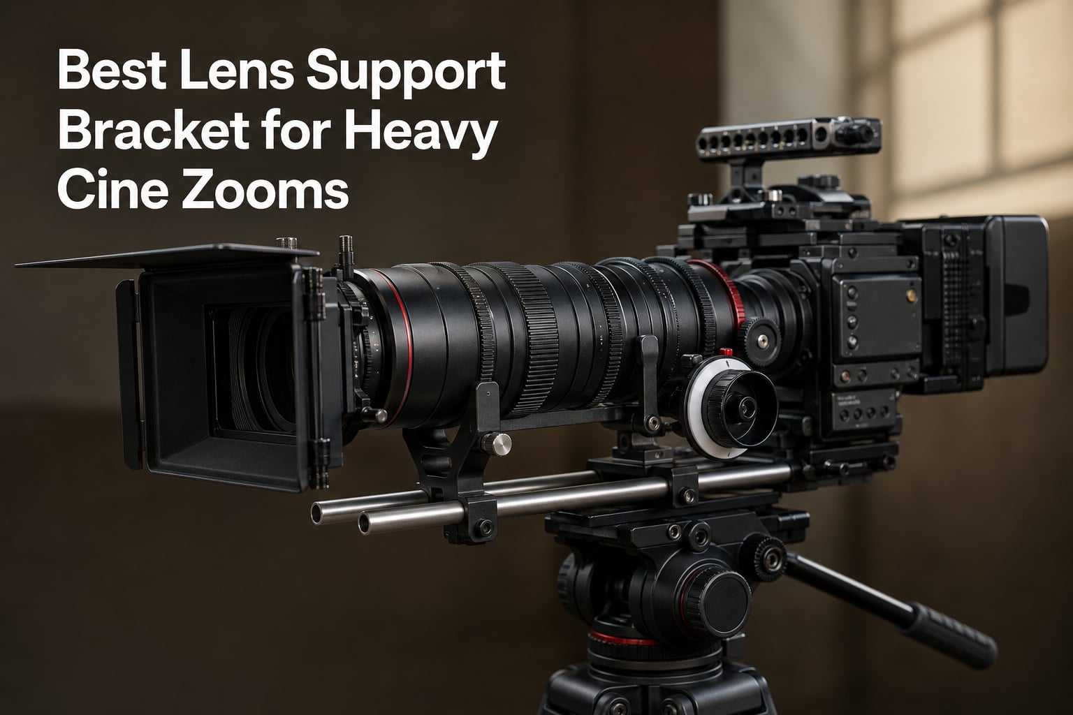 Best Lens Support Bracket for Heavy Cine Zooms
