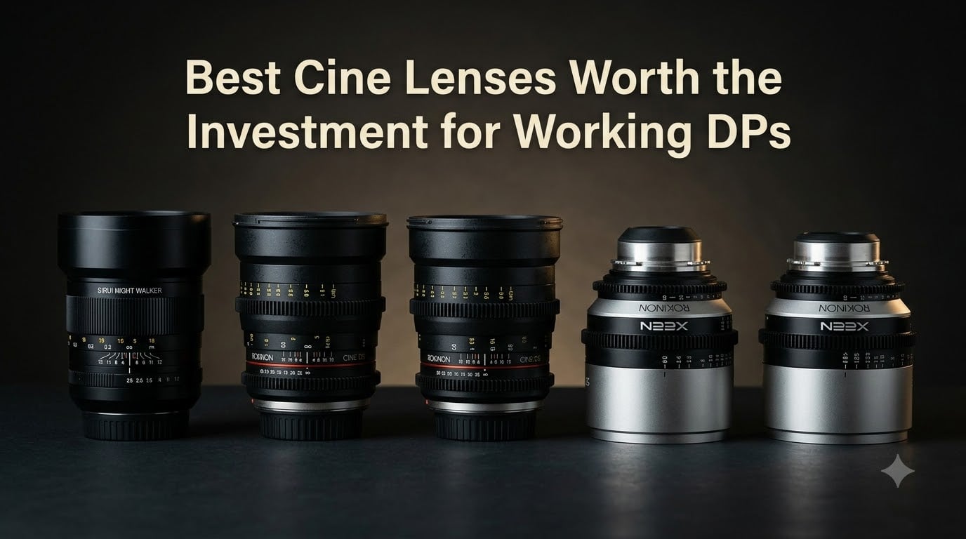 Best Cine Lenses Worth the Investment for Working DPs