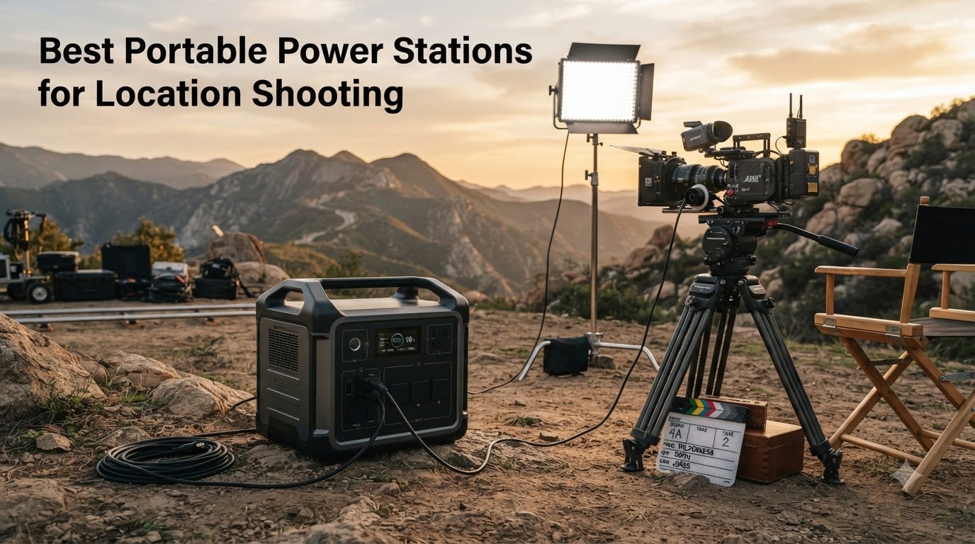 Best Portable Power Stations for Location Shooting