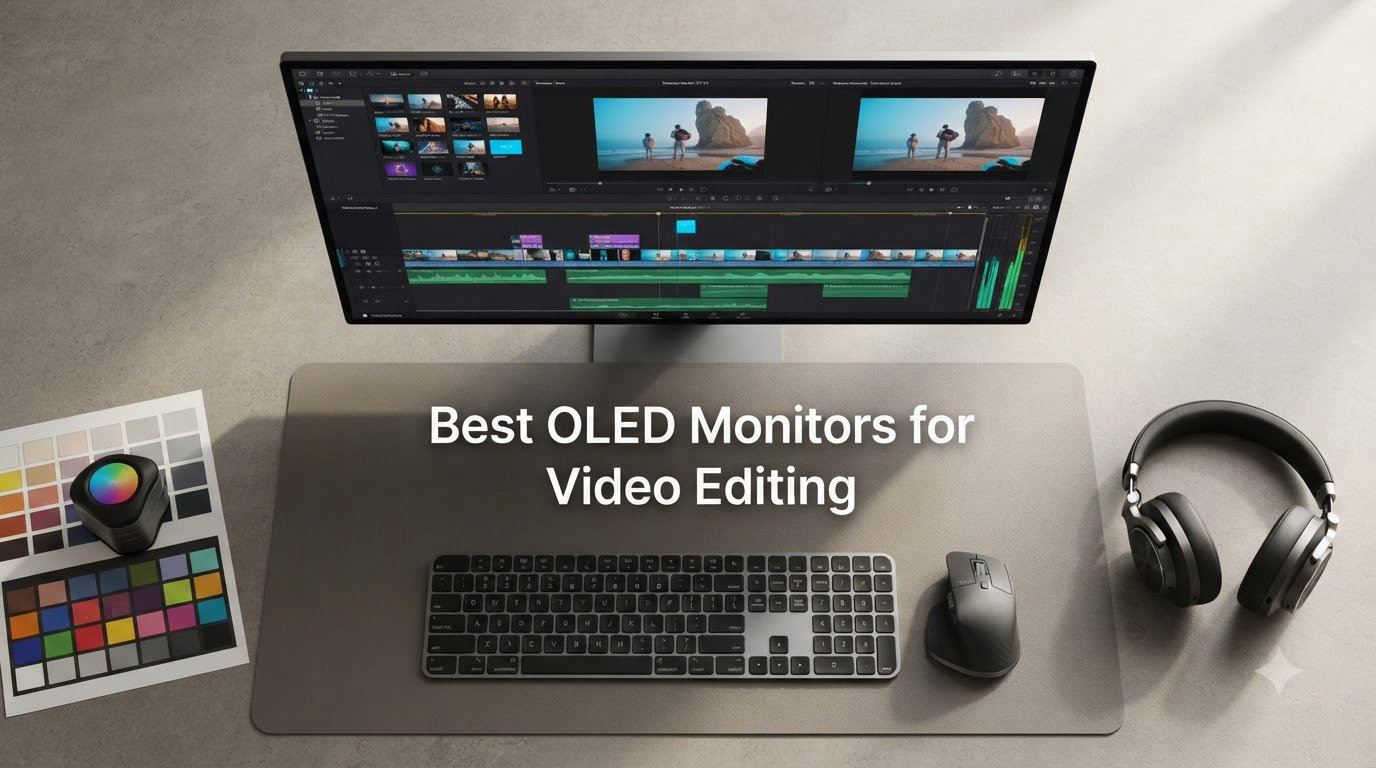Best OLED Monitors for Video Editing