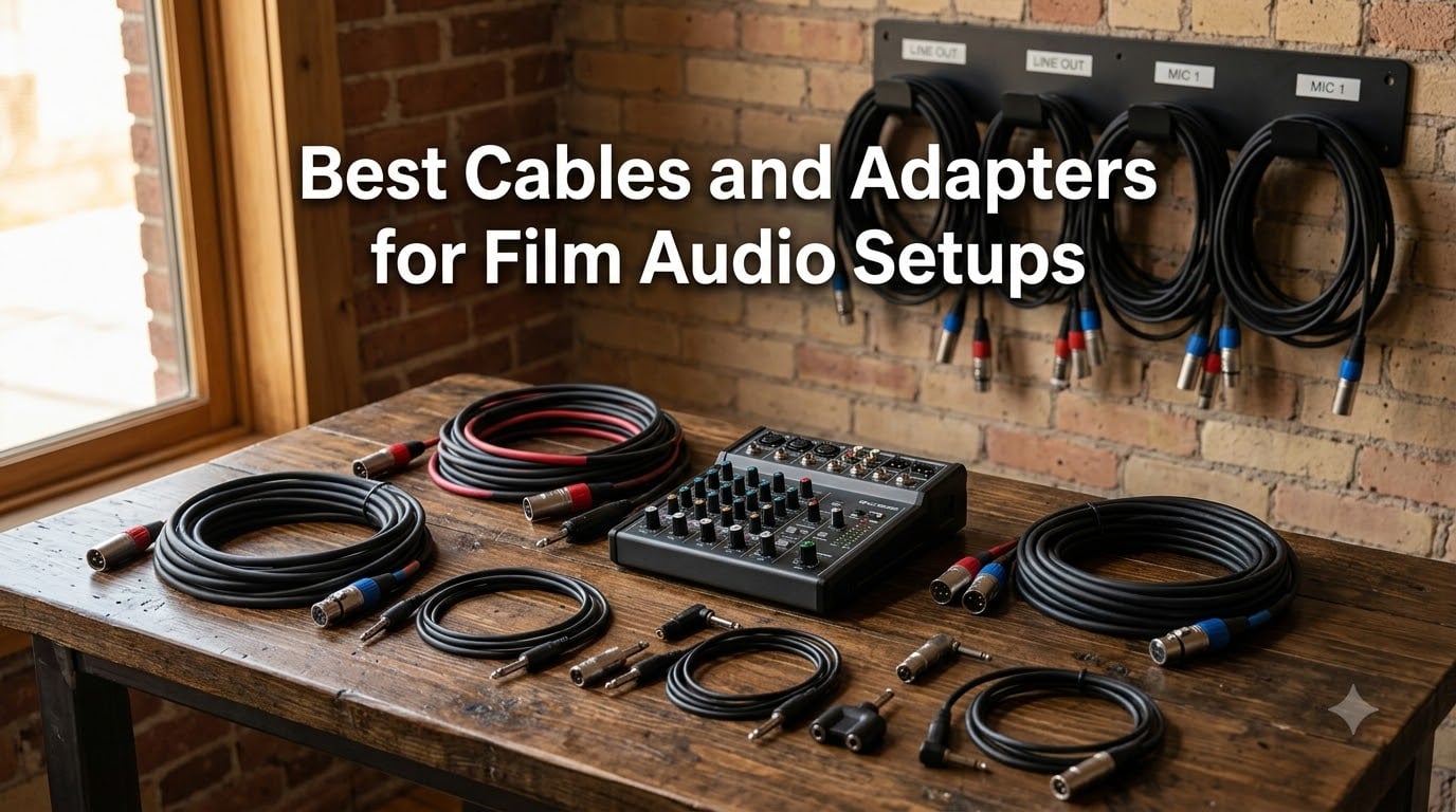 Best Cables and Adapters for Film Audio Setups