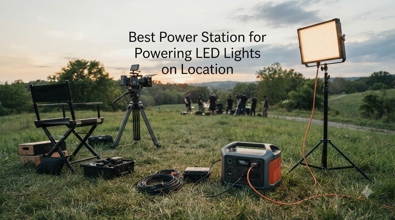 Best Power Station for Powering LED Lights on Location