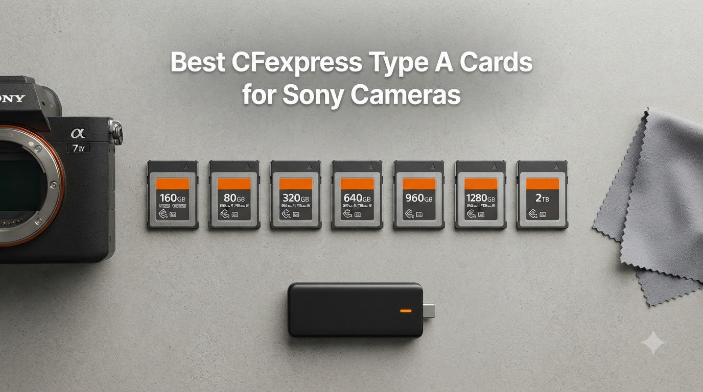 Best CFexpress Type A Cards for Sony Cameras