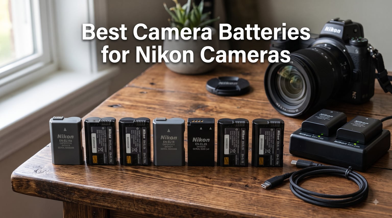 Best Camera Batteries for Nikon Cameras