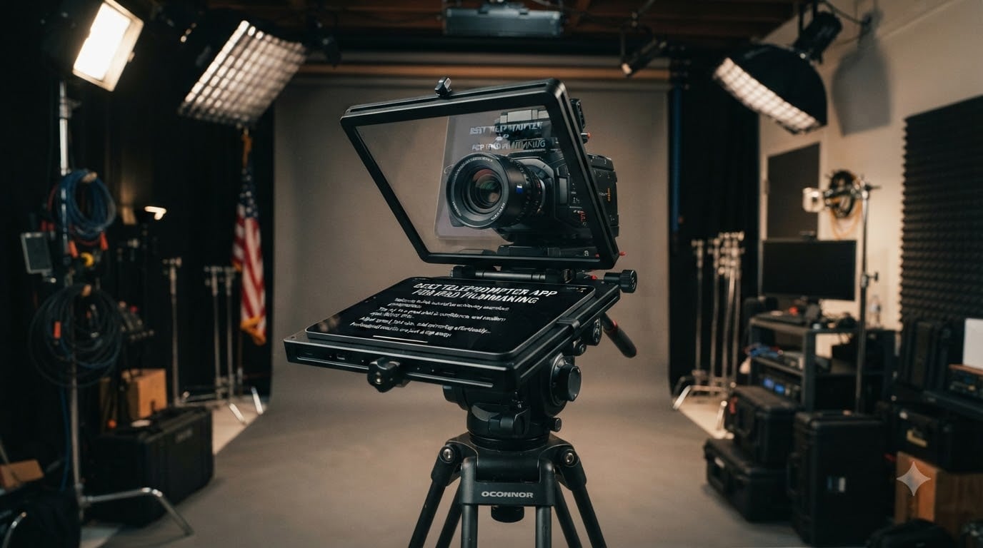 Best Teleprompter App for iPad Filmmaking