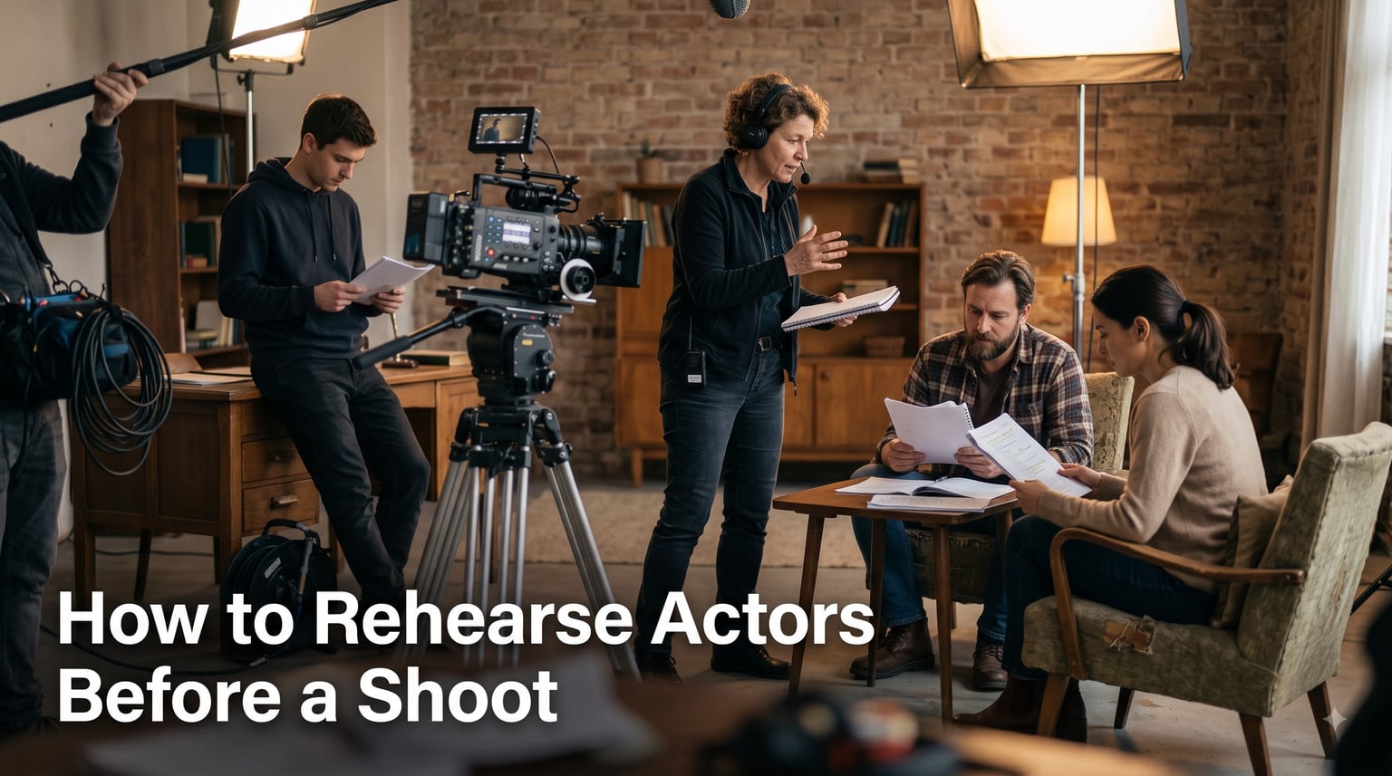 How to Rehearse Actors Before a Shoot