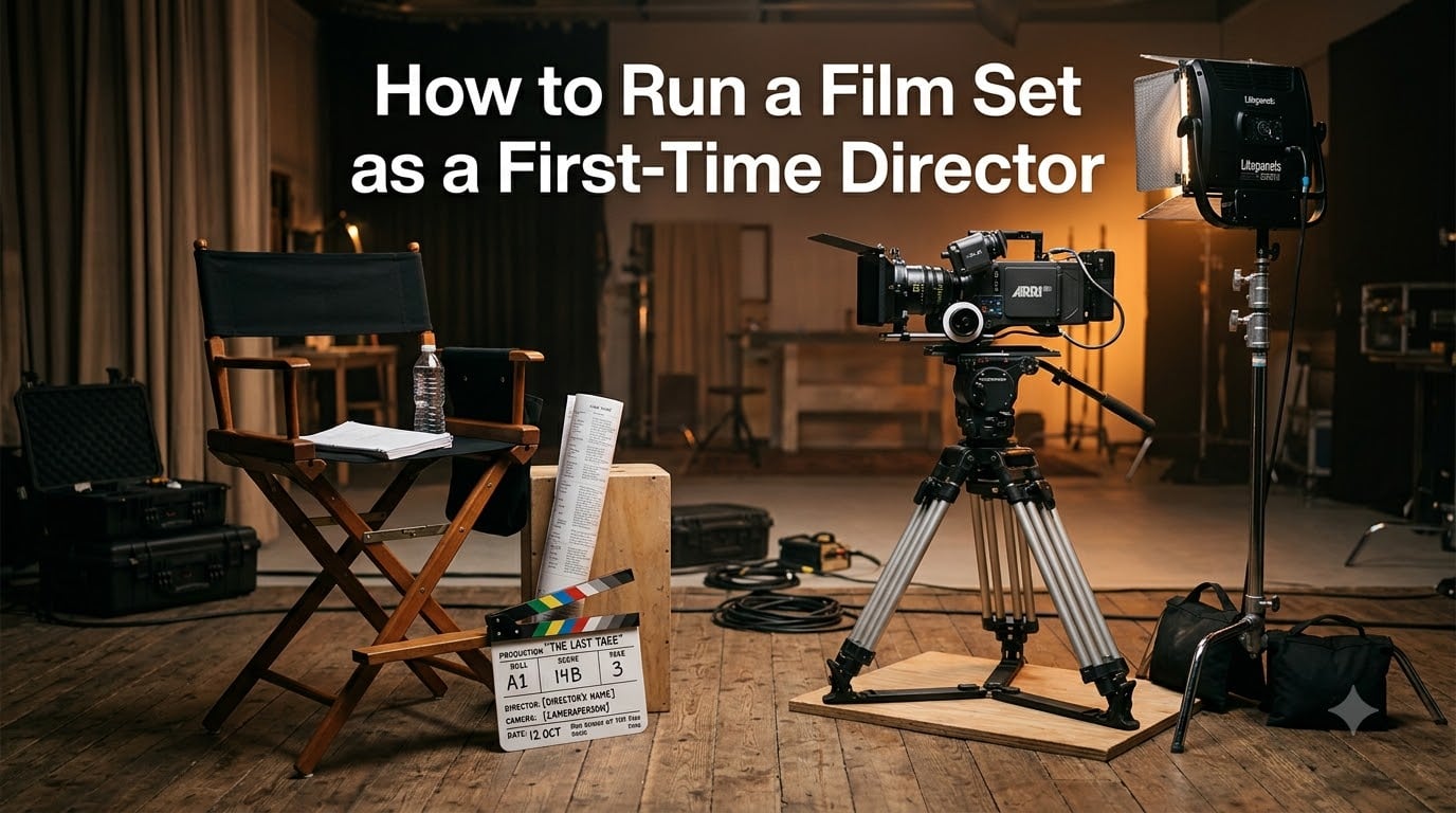 How to Run a Film Set as a First-Time Director