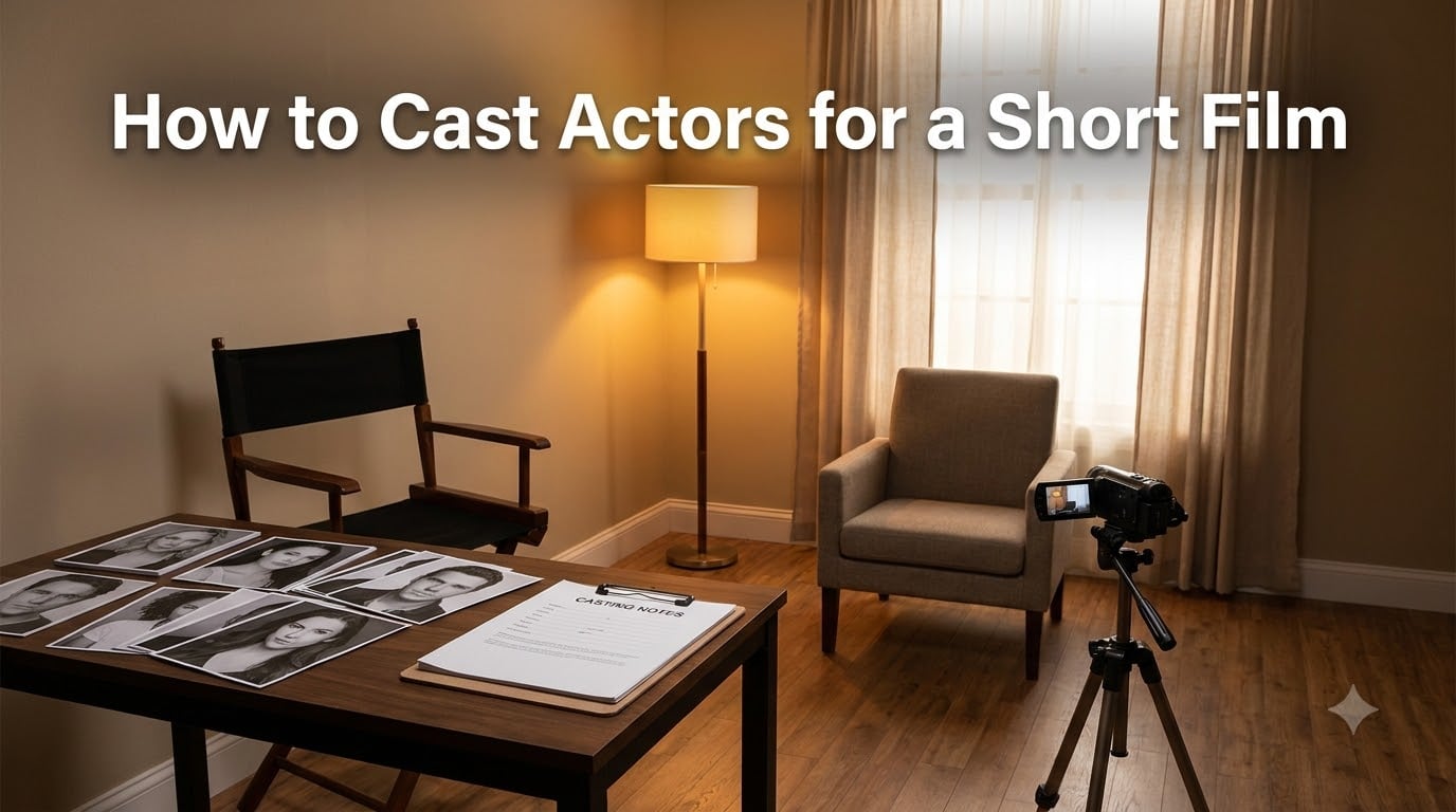 How to Cast Actors for a Short Film