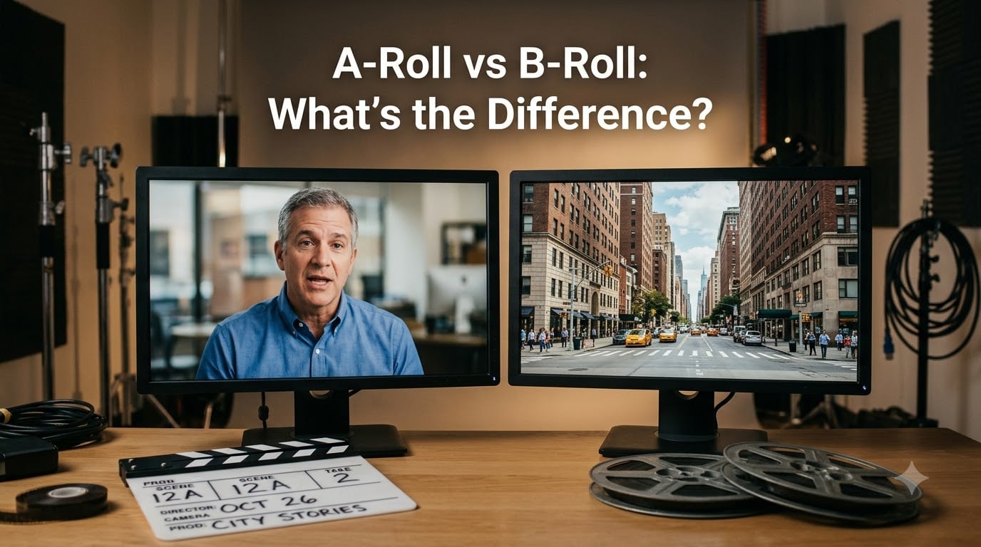 A-Roll vs B-Roll: What's the Difference?