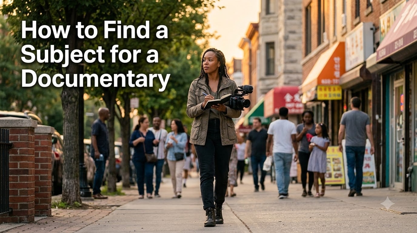 How to Find a Subject for a Documentary