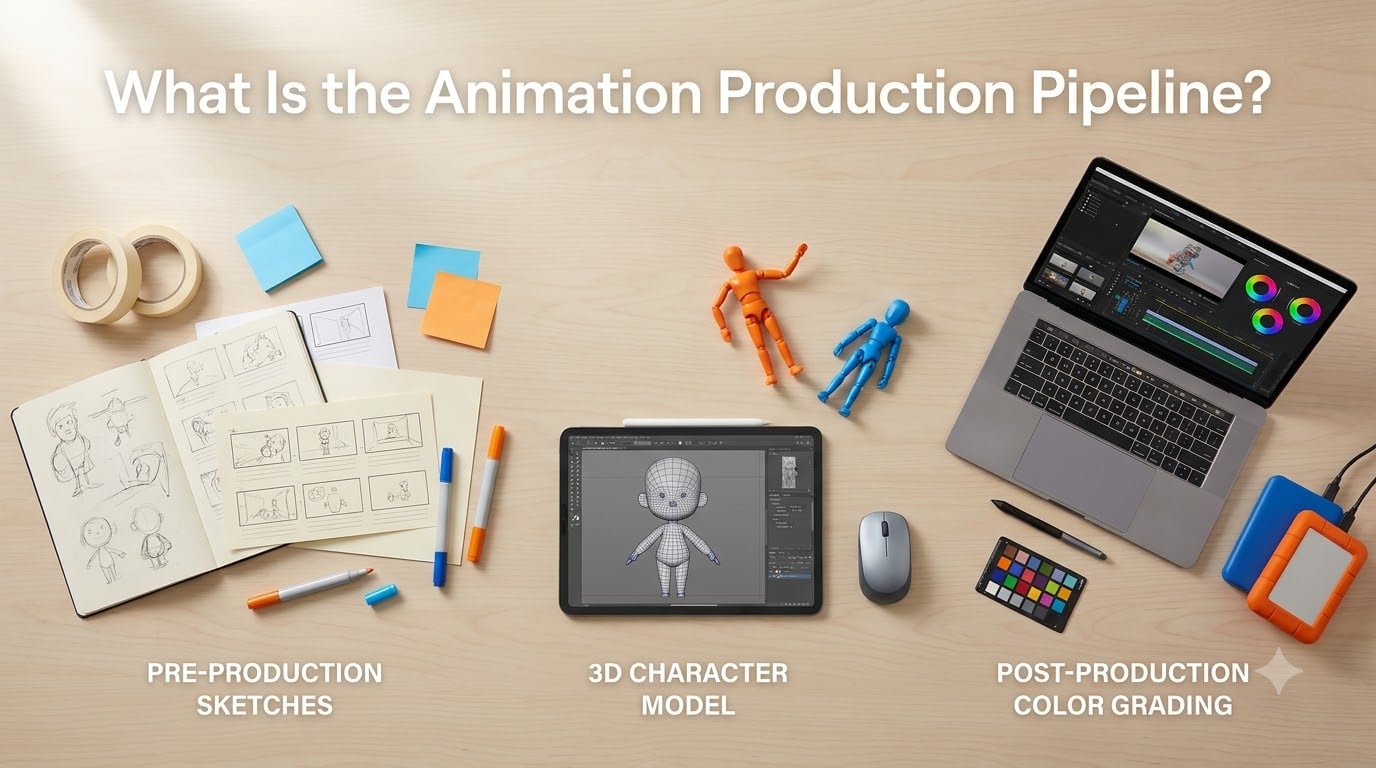 What Is the Animation Production Pipeline?