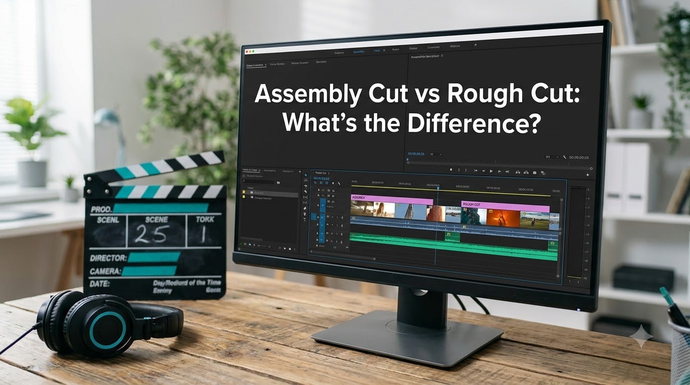 Assembly Cut vs Rough Cut: What's the Difference?