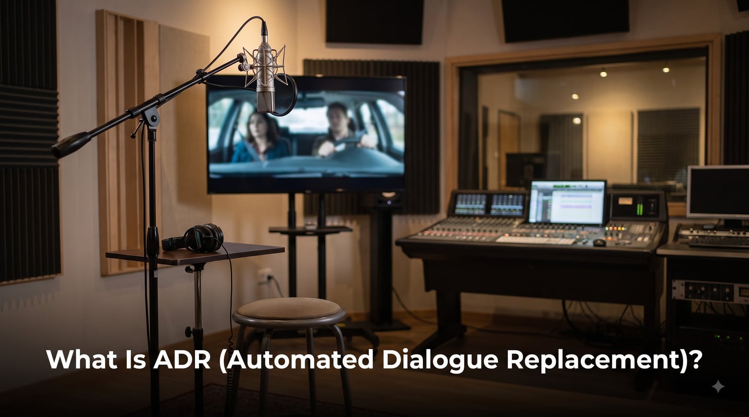 What Is ADR (Automated Dialogue Replacement)?